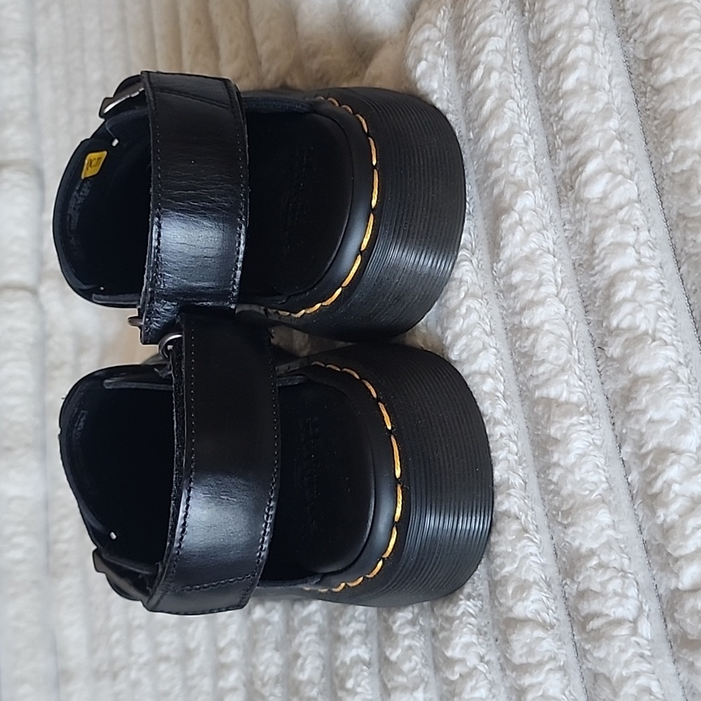 Black Dr. Martens Jorge II Mules - Picture 4 of 7